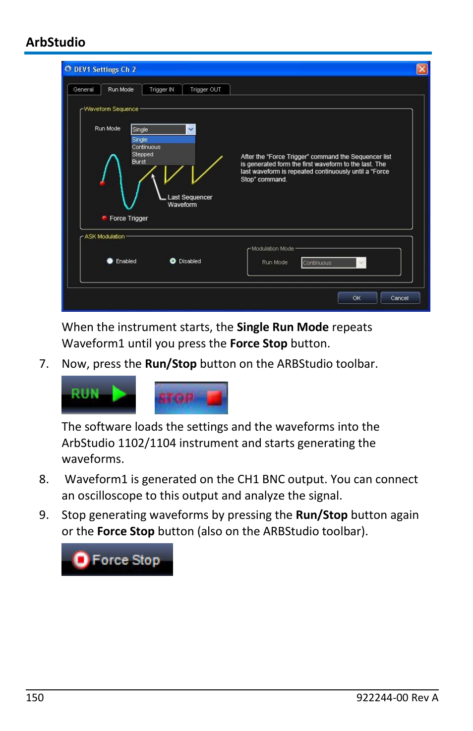 Teledyne LeCroy ArbStudio User Manual | Page 158 / 228