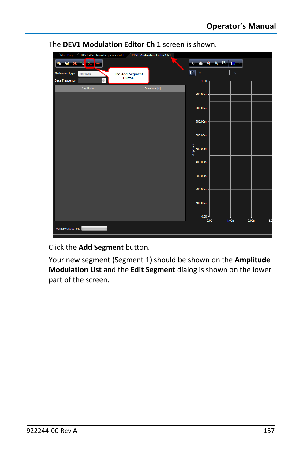 Operator’s manual | Teledyne LeCroy ArbStudio User Manual | Page 165 / 228