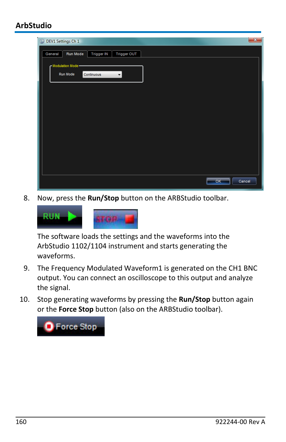 Teledyne LeCroy ArbStudio User Manual | Page 168 / 228