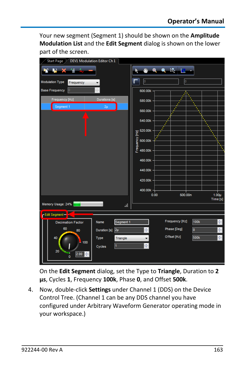 Operator’s manual | Teledyne LeCroy ArbStudio User Manual | Page 171 / 228