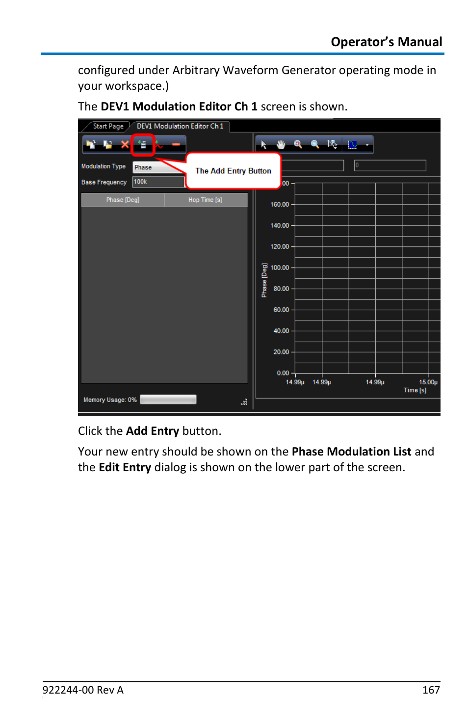 Operator’s manual | Teledyne LeCroy ArbStudio User Manual | Page 175 / 228