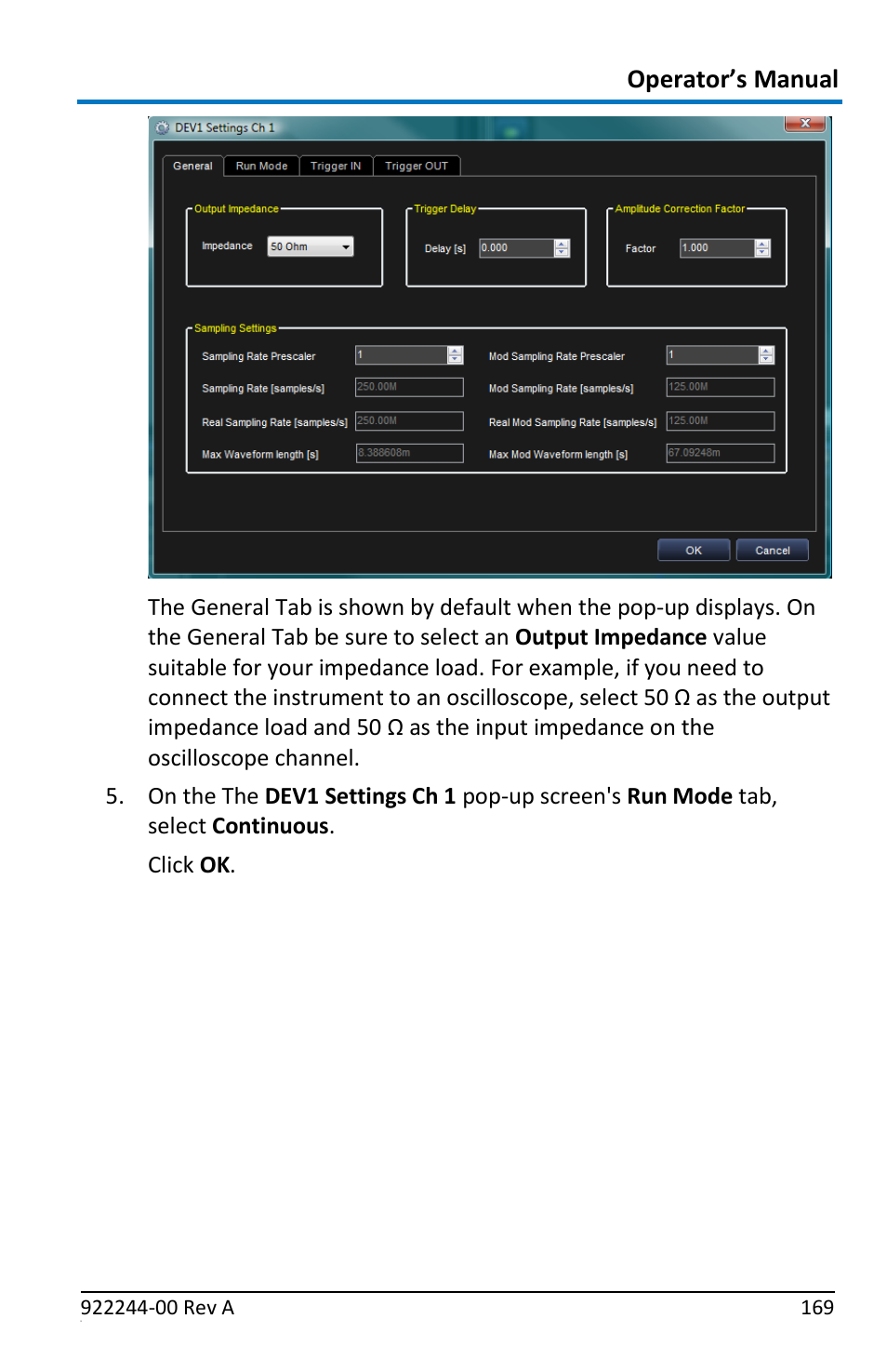 Operator’s manual | Teledyne LeCroy ArbStudio User Manual | Page 177 / 228