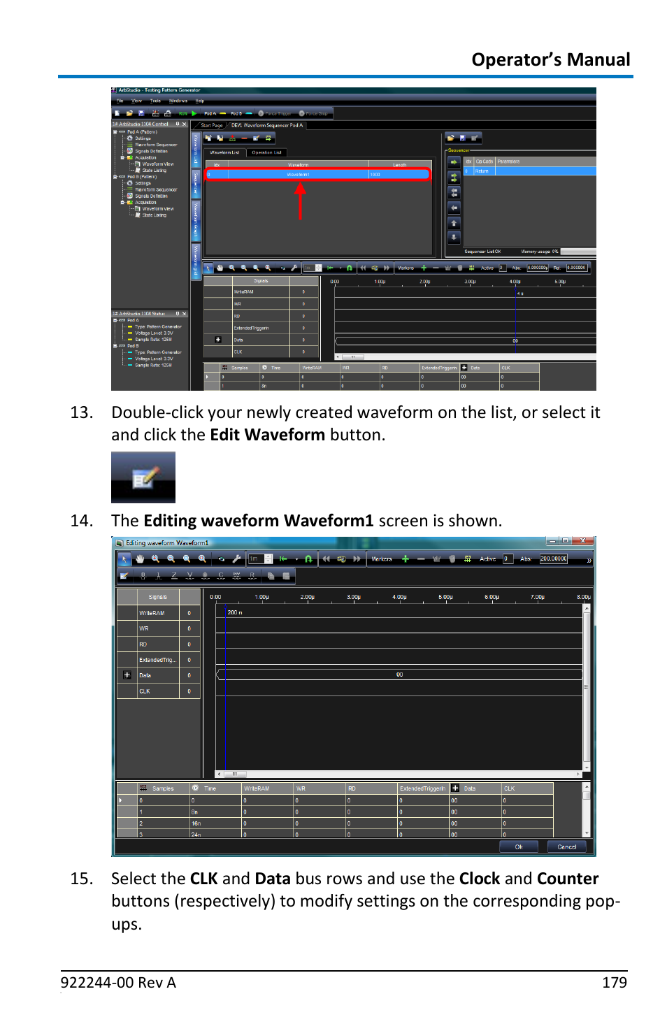 Operator’s manual | Teledyne LeCroy ArbStudio User Manual | Page 187 / 228