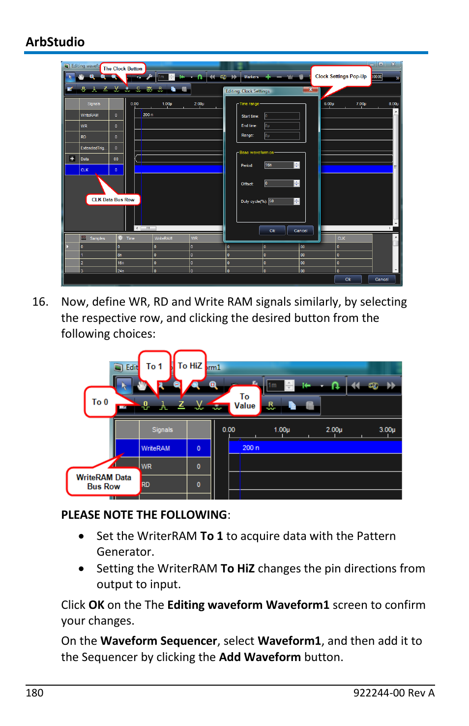 Teledyne LeCroy ArbStudio User Manual | Page 188 / 228