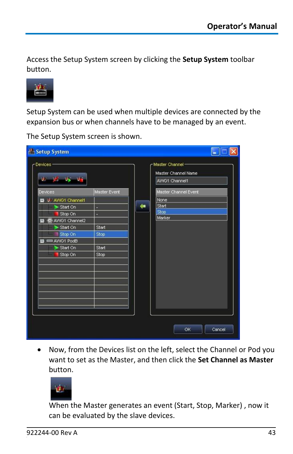 Setup system | Teledyne LeCroy ArbStudio User Manual | Page 51 / 228