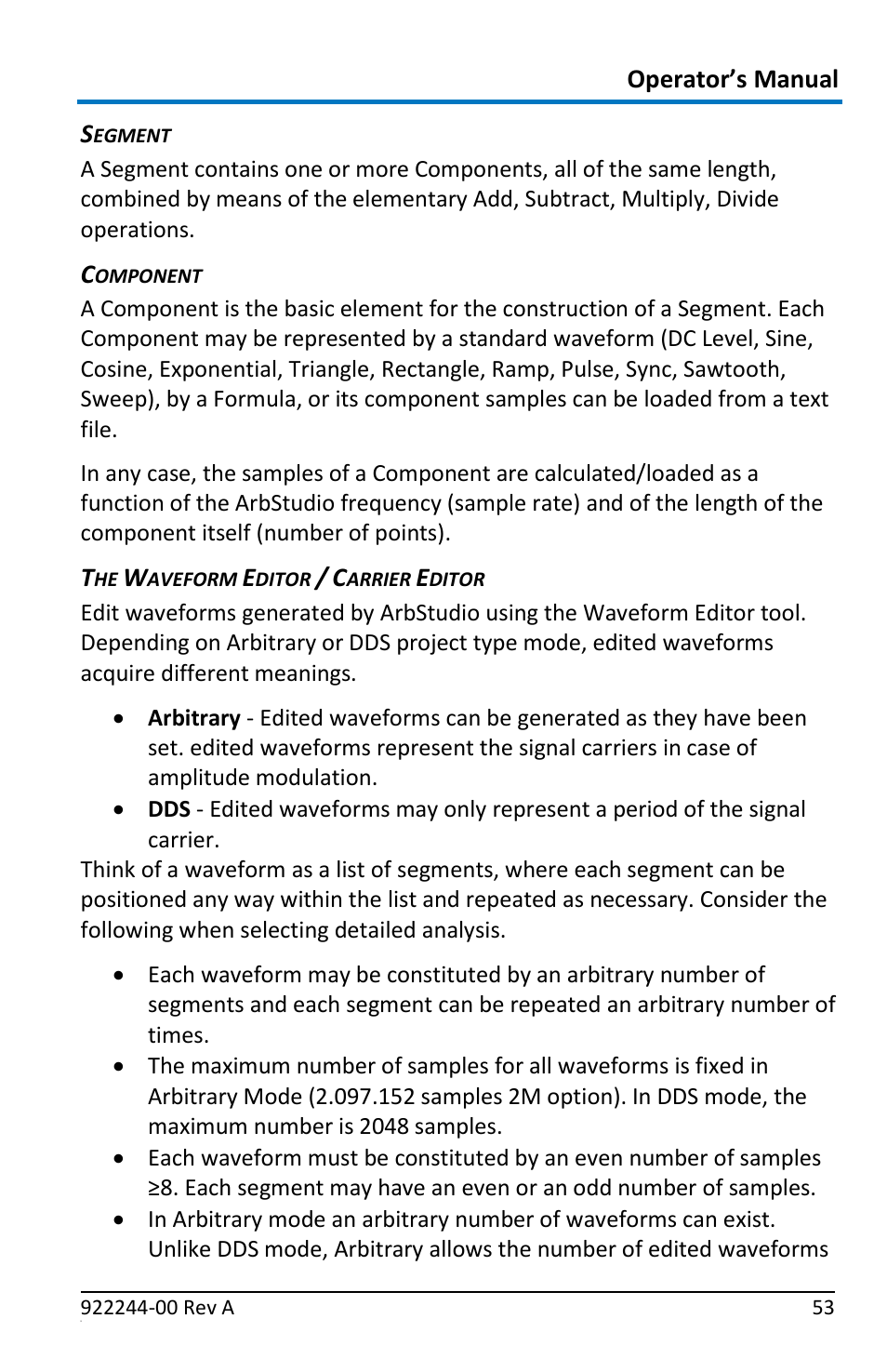 Teledyne LeCroy ArbStudio User Manual | Page 61 / 228