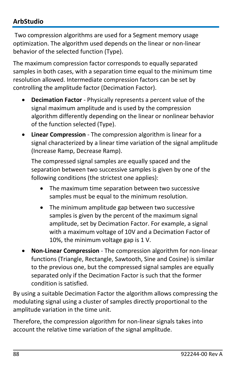 Teledyne LeCroy ArbStudio User Manual | Page 96 / 228