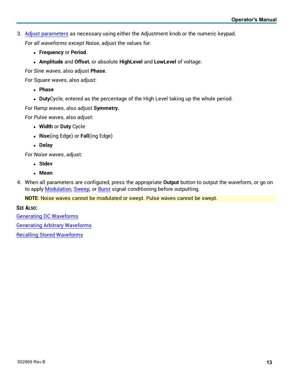 Teledyne LeCroy WaveStation 3000 Operators Manual User Manual | Page 19 / 58