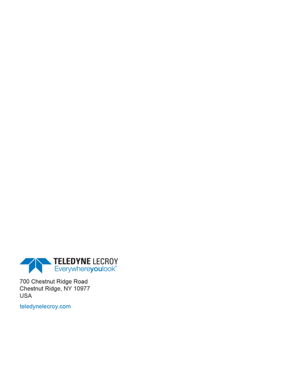 Teledyne LeCroy WaveStation 3000 Operators Manual User Manual | Page 58 / 58