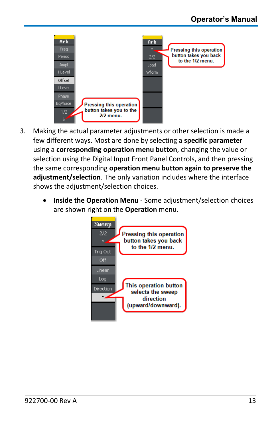 Teledyne LeCroy WaveStation Waveform Generator Operators Manual User Manual | Page 19 / 88