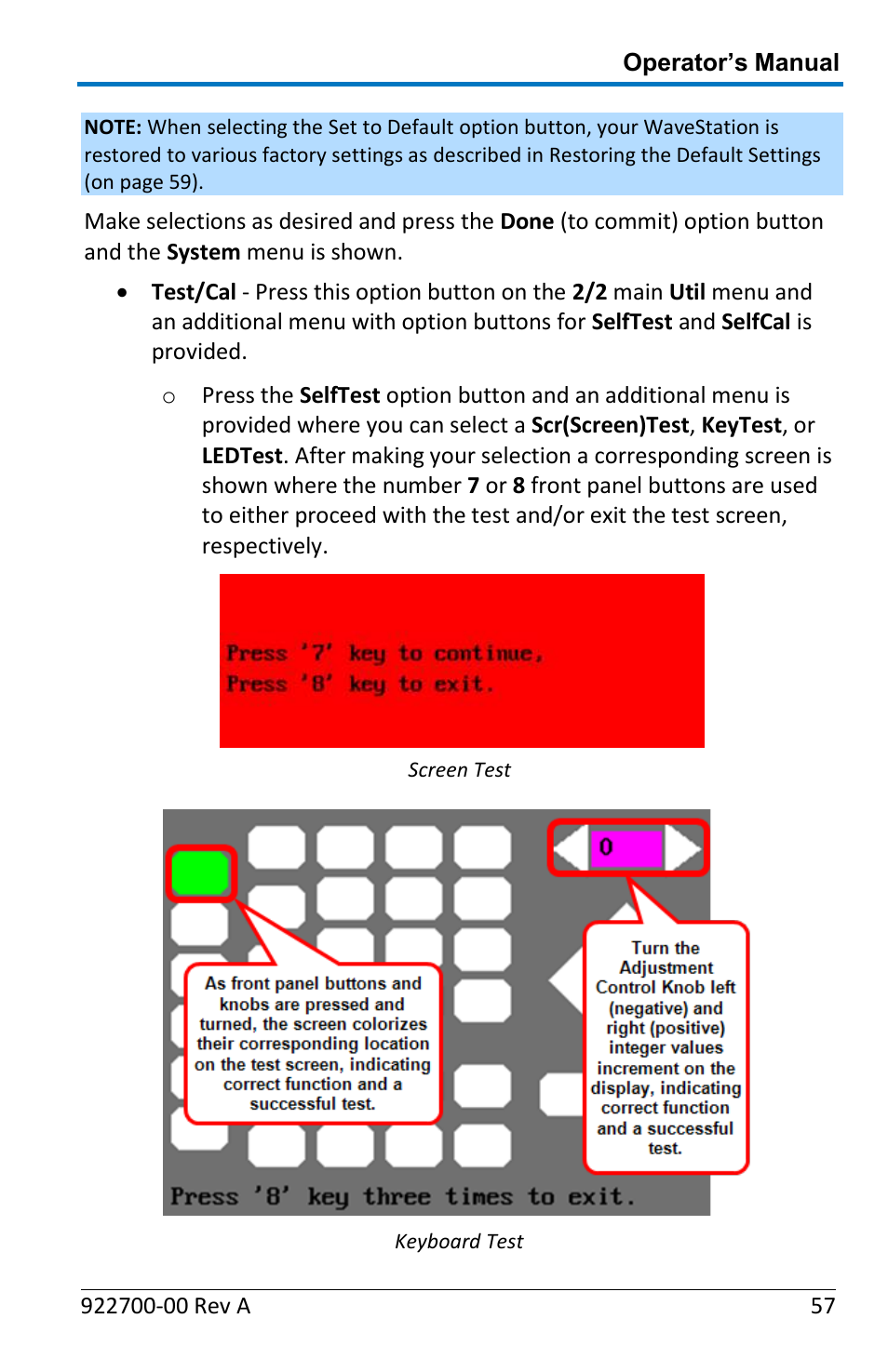 Teledyne LeCroy WaveStation Waveform Generator Operators Manual User Manual | Page 63 / 88