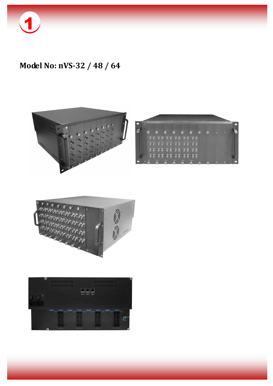 Telexper Network Video Server User Manual | Page 2 / 4