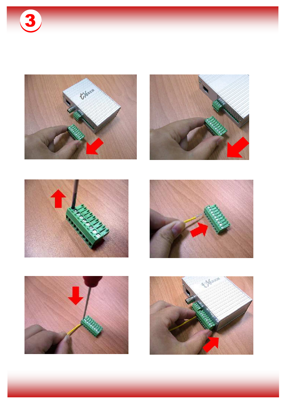 Quick installation | Telexper 1CH/4CH Network Video Server User Manual | Page 4 / 5