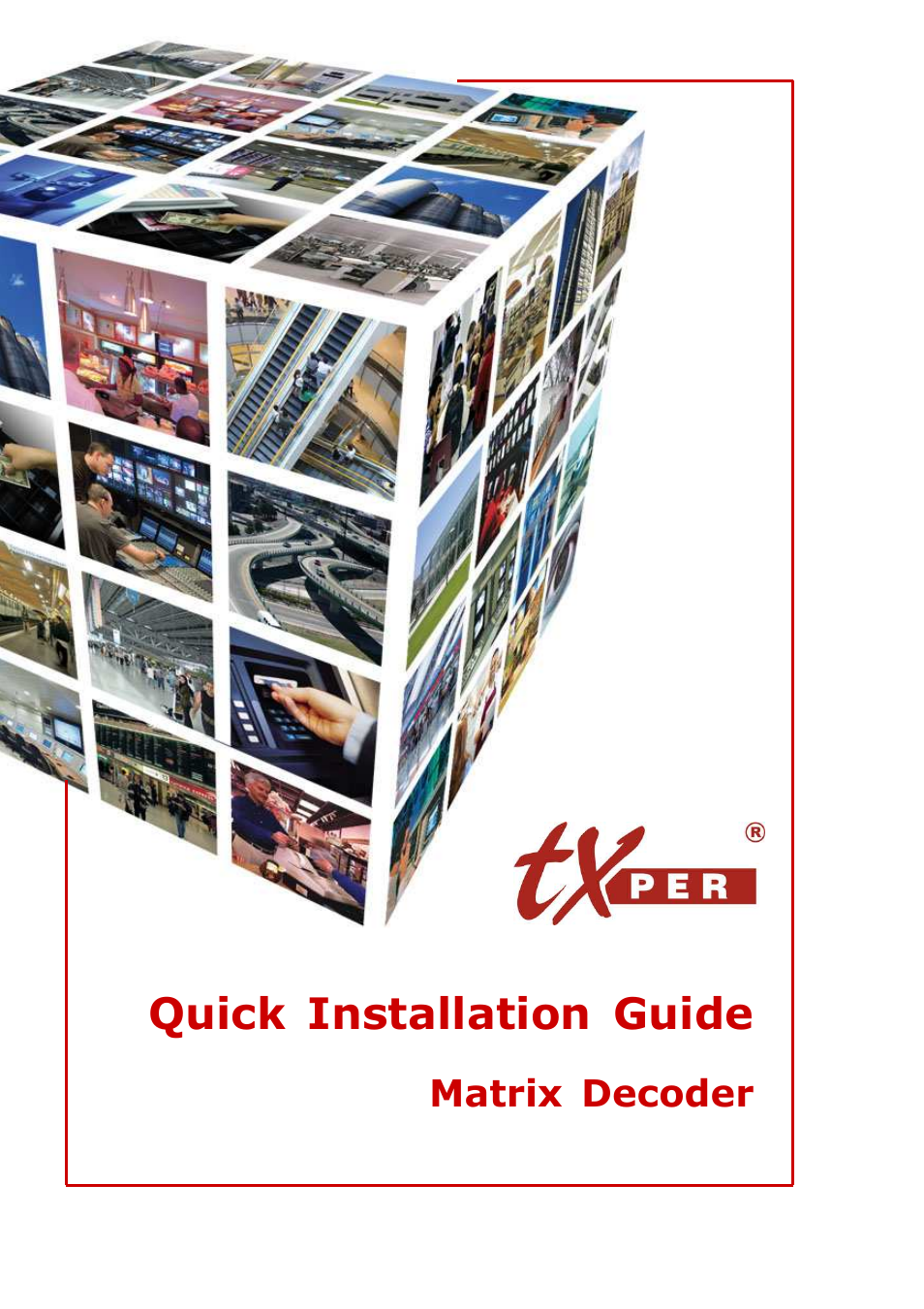 Telexper Matrix Decoder User Manual | 3 pages