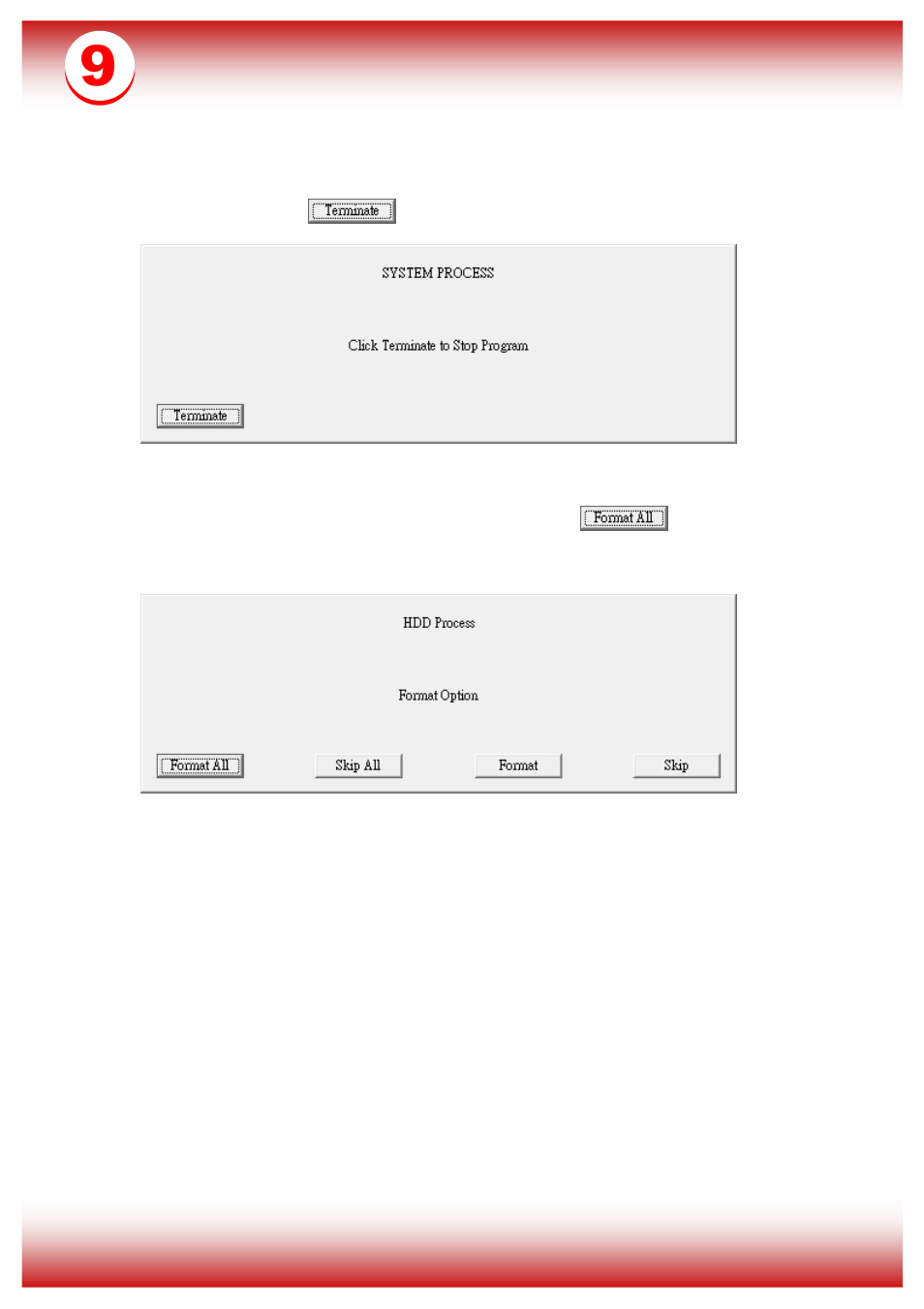 Telexper IP Video Storage System nVR-15W/15RW User Manual | Page 10 / 10