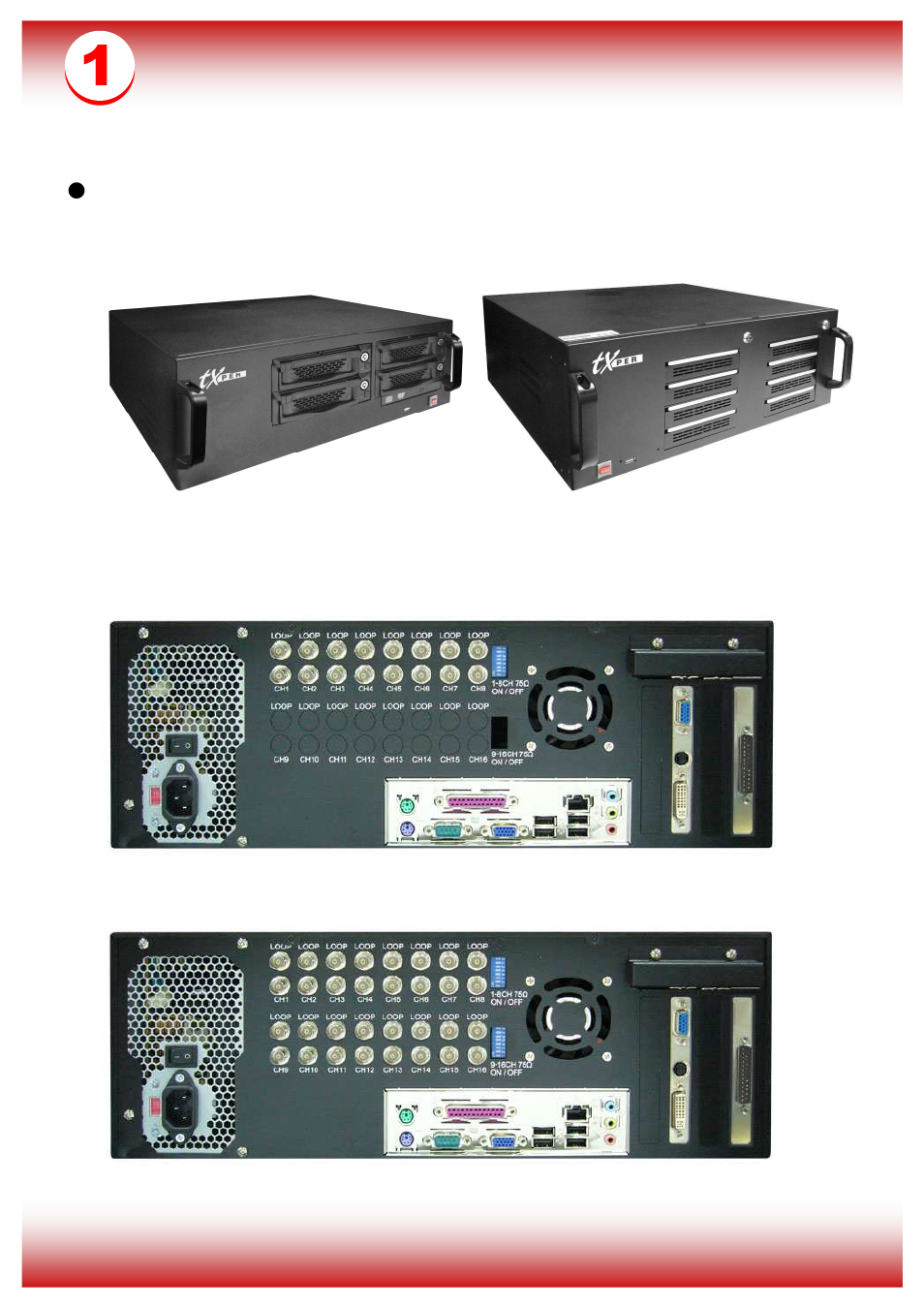 Nhybrid dvr quick installation guide | Telexper Hybrid DVR User Manual | Page 2 / 8