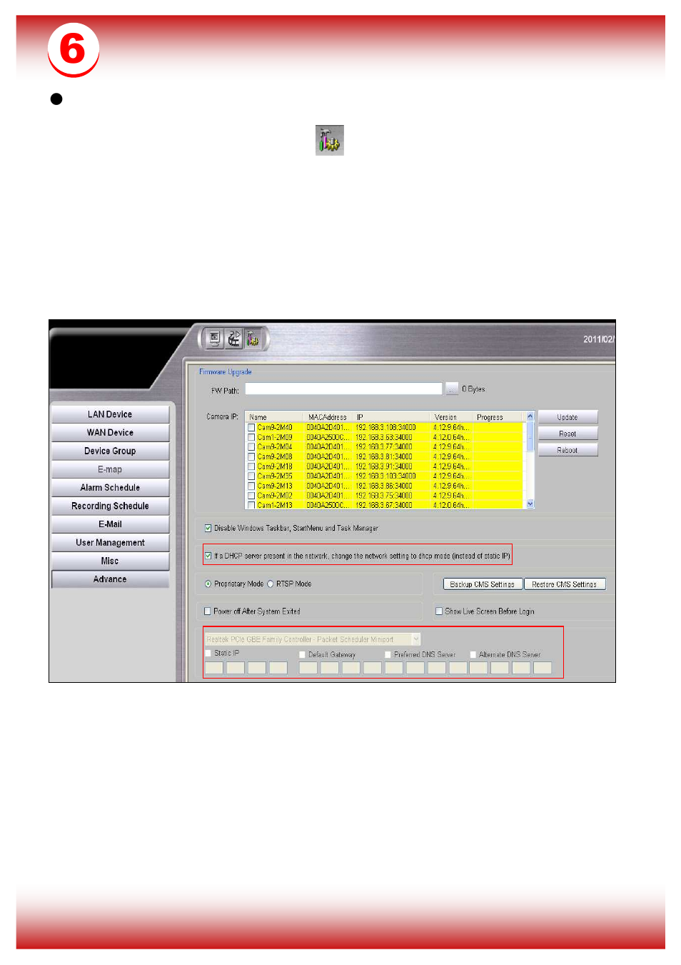 How to set up static ip | Telexper Hybrid DVR User Manual | Page 7 / 8