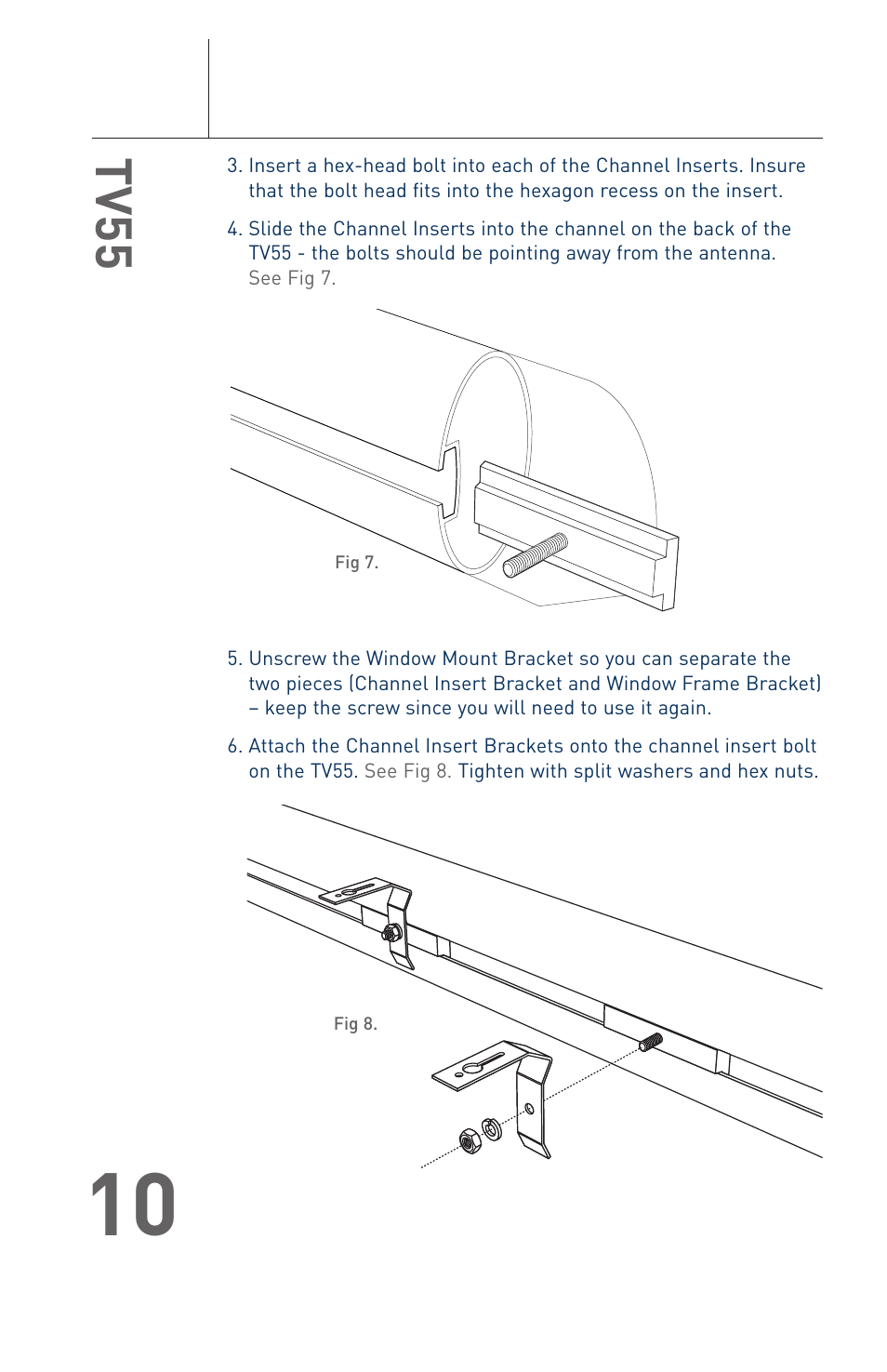 Tv55 | Terk TV55 User Manual | Page 12 / 20