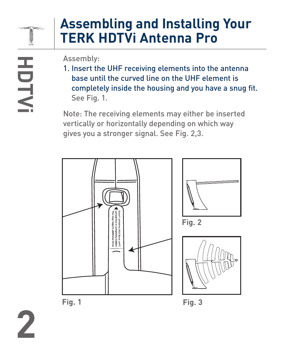 Hd tvi | Terk HDTVI_OMЙ User Manual | Page 4 / 8