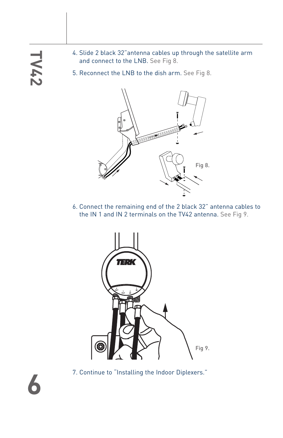 Tv42 | Terk TV42_OMЙ User Manual | Page 7 / 14