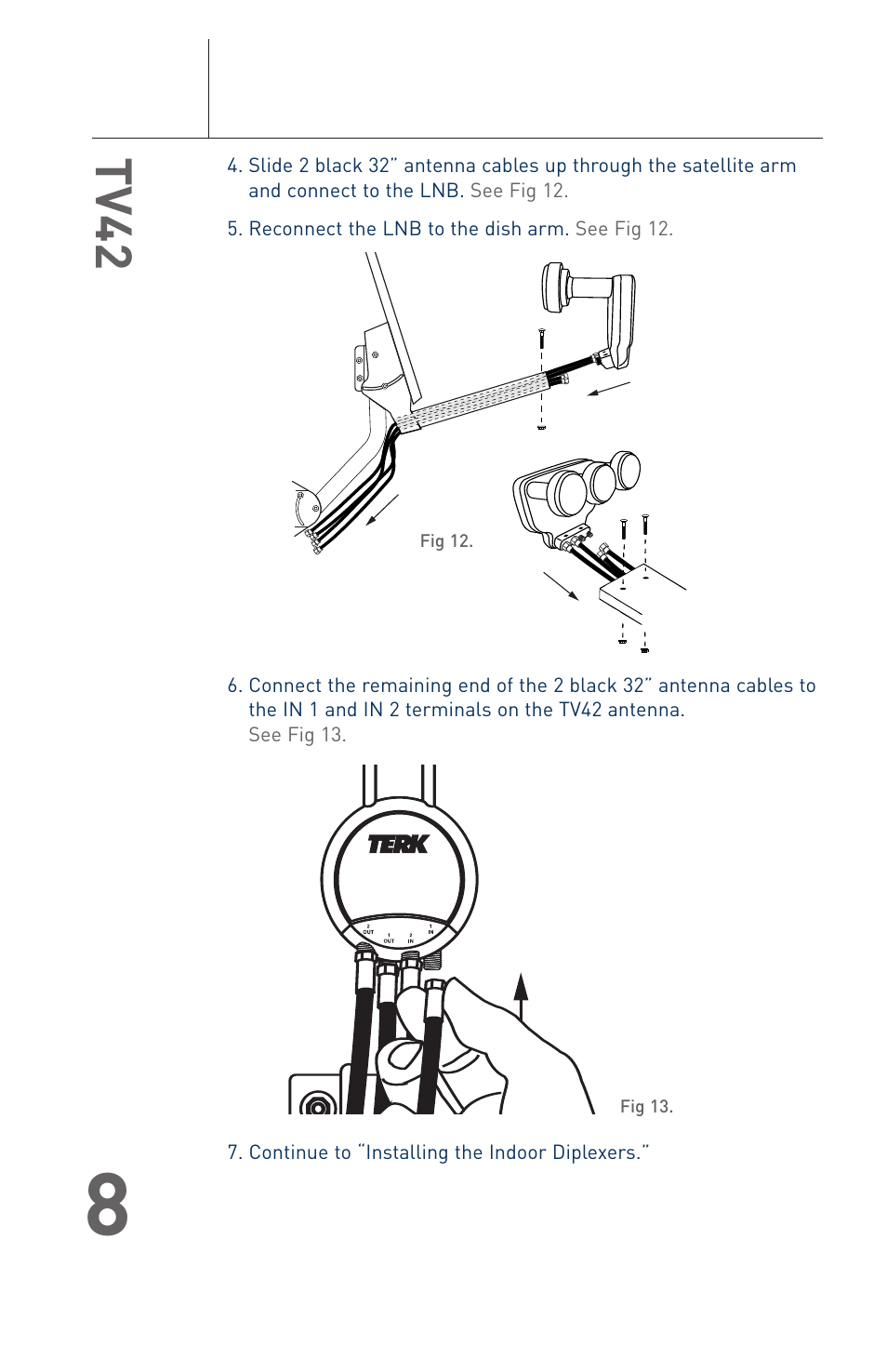 Tv42 | Terk TV42_OMЙ User Manual | Page 9 / 14