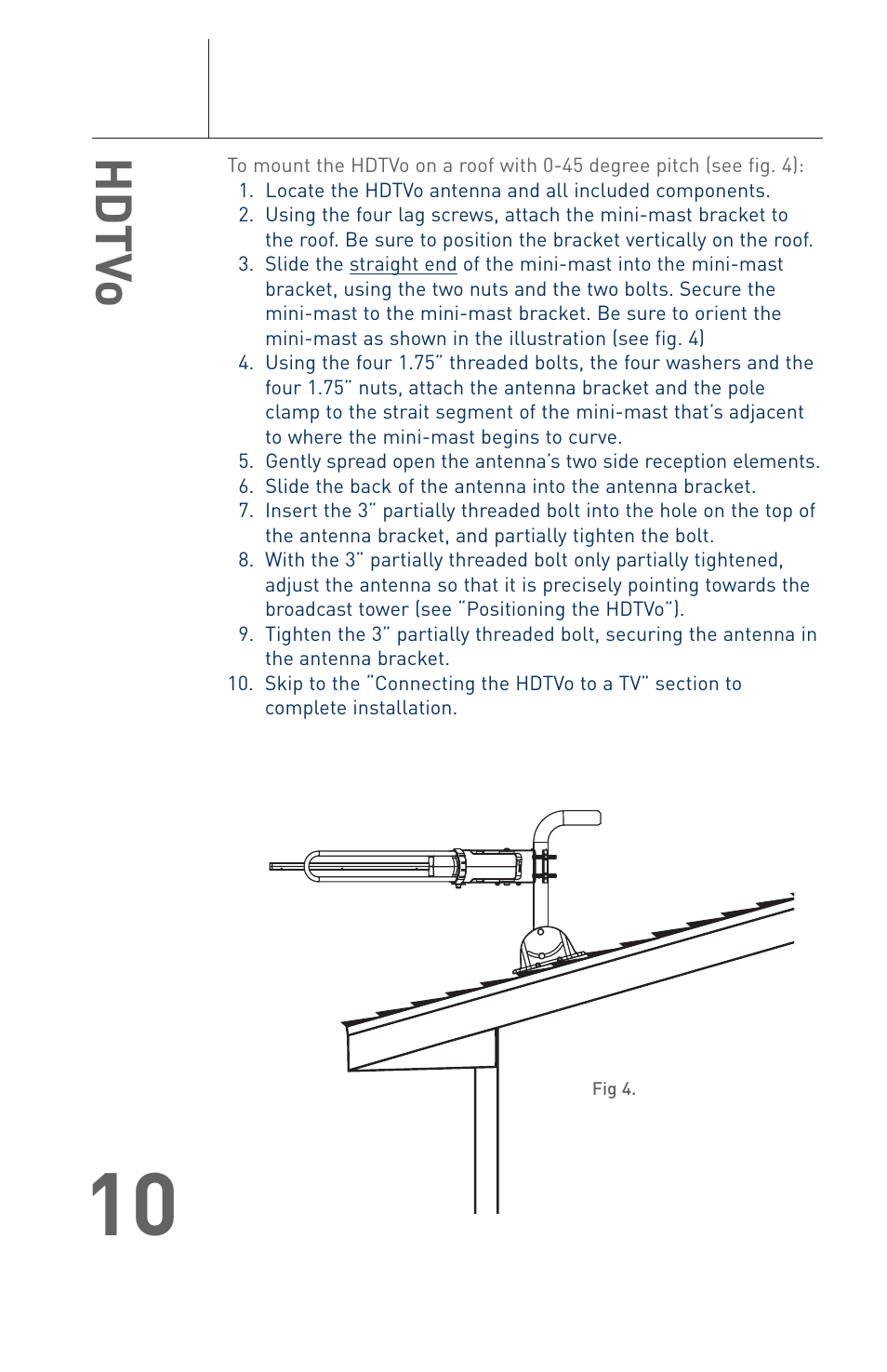 Hd tv o | Terk HDTVO_OMЙ User Manual | Page 12 / 20