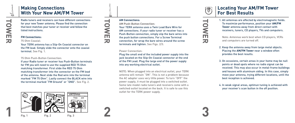 Terk TOWER_OMЙ User Manual | Page 2 / 2