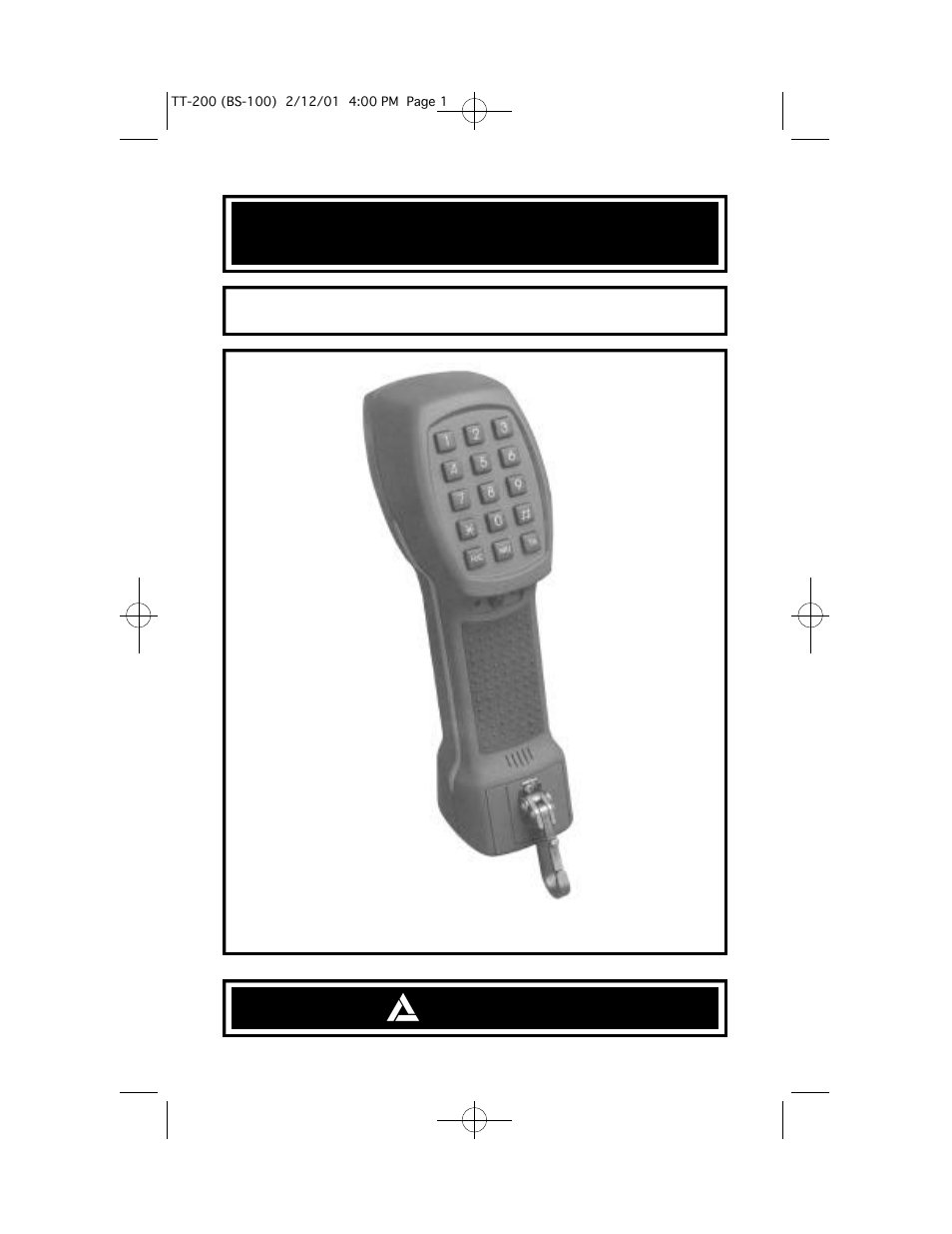 TIF TT-200 BUTT SET User Manual | 8 pages
