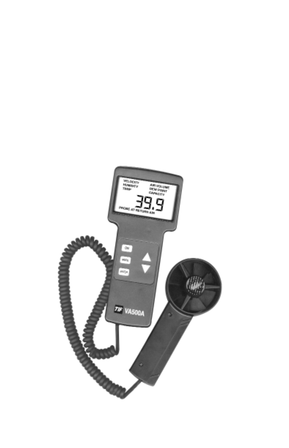 Tif va500a | TIF VA500A Digital HVAC Analyzer User Manual | Page 33 / 48