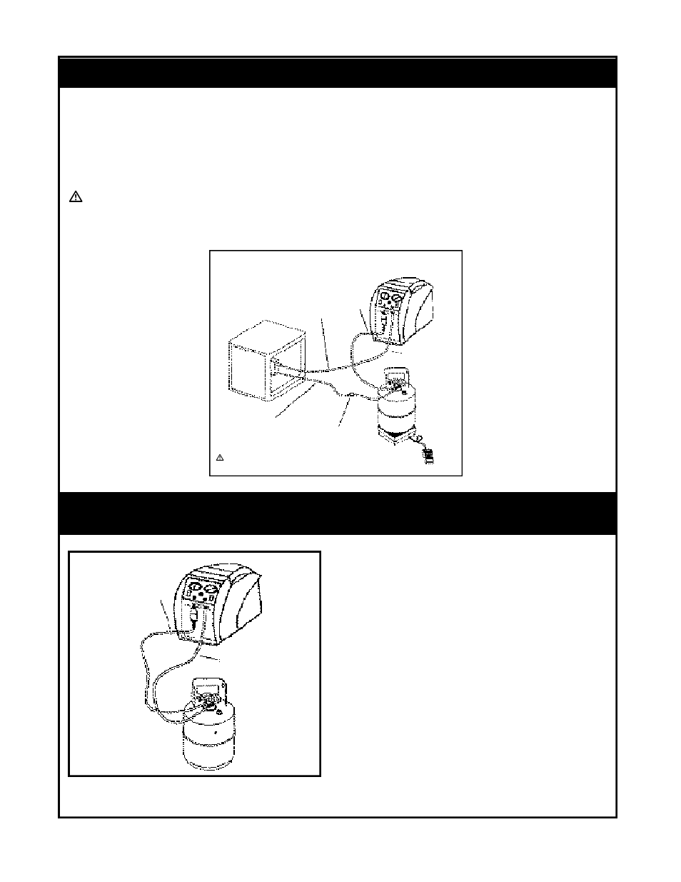 Diagram for “push/pull” method | TIF MINIMAX-KT Refrigerant Recovery Machine User Manual | Page 13 / 23
