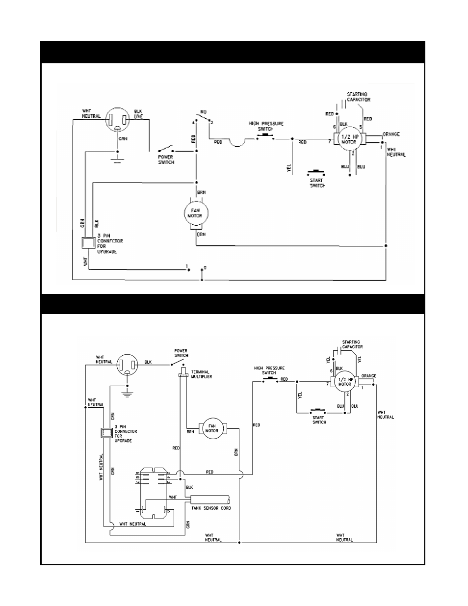 Minimax wiring diagram minimax-kt wiring diagram | TIF MINIMAX-KT Refrigerant Recovery Machine User Manual | Page 17 / 23