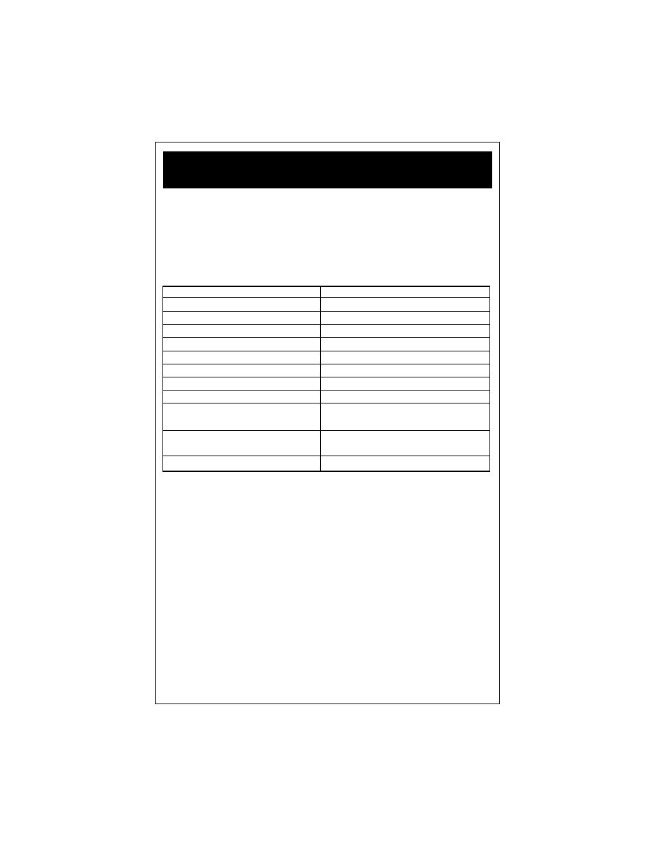 Caractéristiques | TIF 9055 Programmable REFRIGERANT Meter User Manual | Page 32 / 58