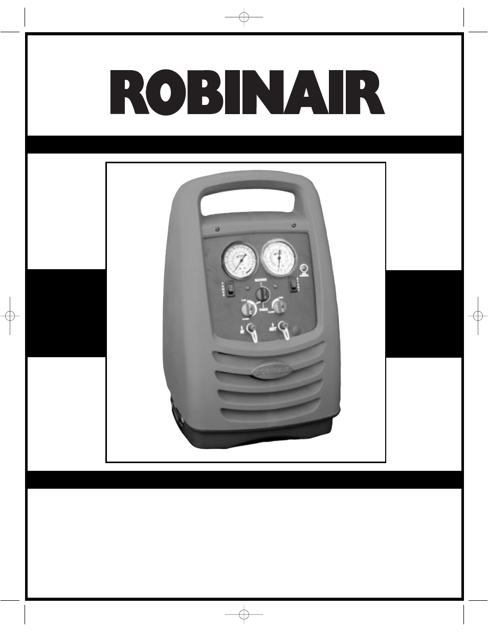 TIF 25176B Refrigerant Recovery Machines 220V-240V 50_60 Hz, metric gauges User Manual | 22 pages