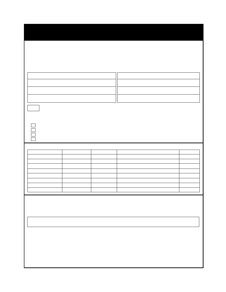 Part 2: regulatory classification, Part 3: device identification, Part 4: signature | TIF 25150B Refrigerant Recovery Machine User Manual | Page 21 / 23