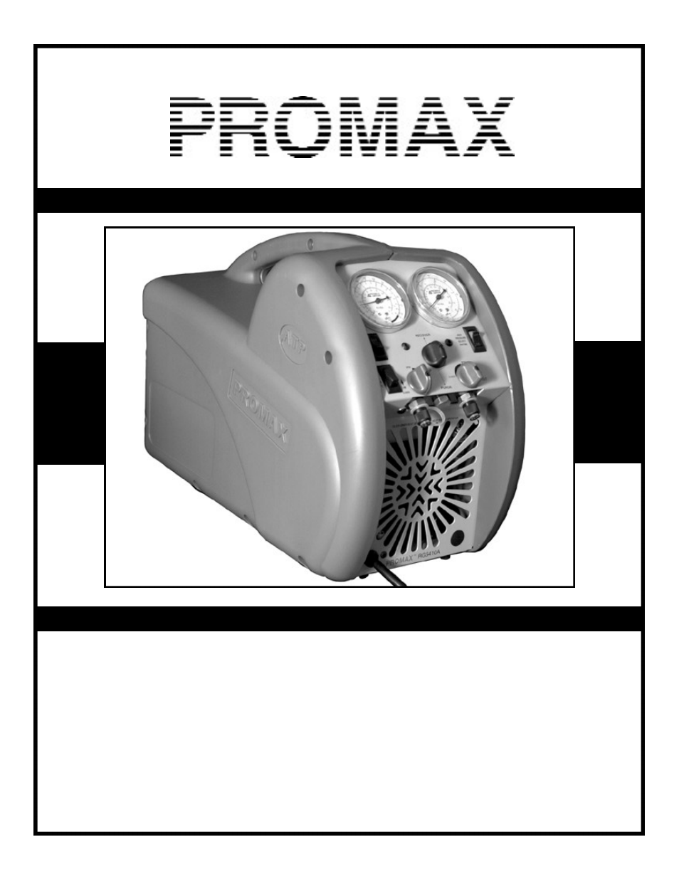 TIF RG5410A Refrigerant Recovery Machine User Manual | 23 pages