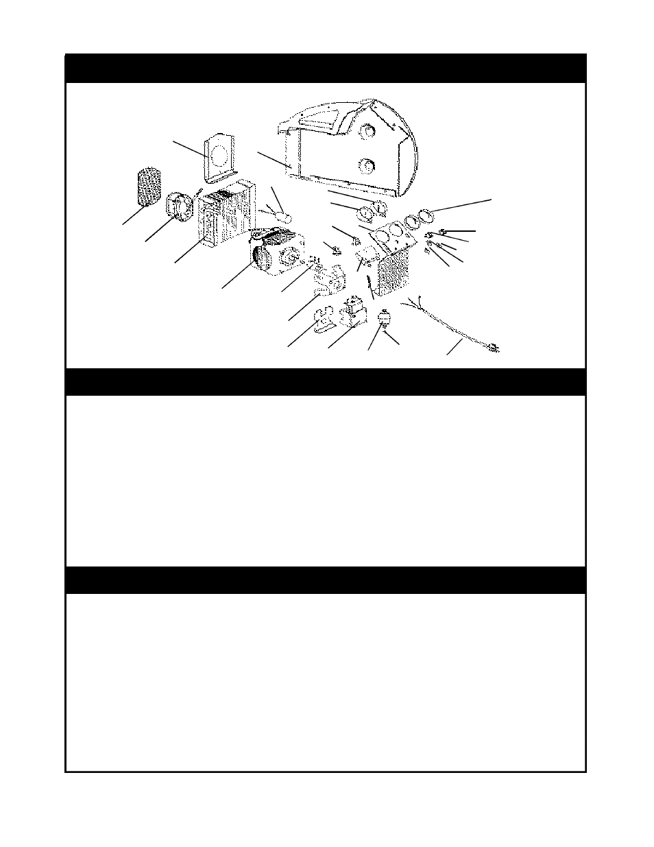 Rg5410a diagram replacement kits & accessories, Rg5410a parts list | TIF RG5410A Refrigerant Recovery Machine User Manual | Page 16 / 23