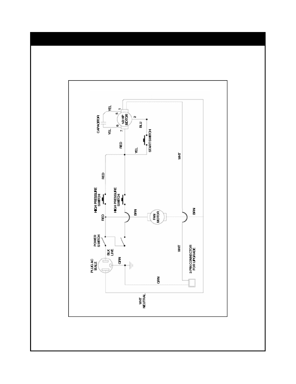 Rg5410a wiring diagram | TIF RG5410A Refrigerant Recovery Machine User Manual | Page 17 / 23