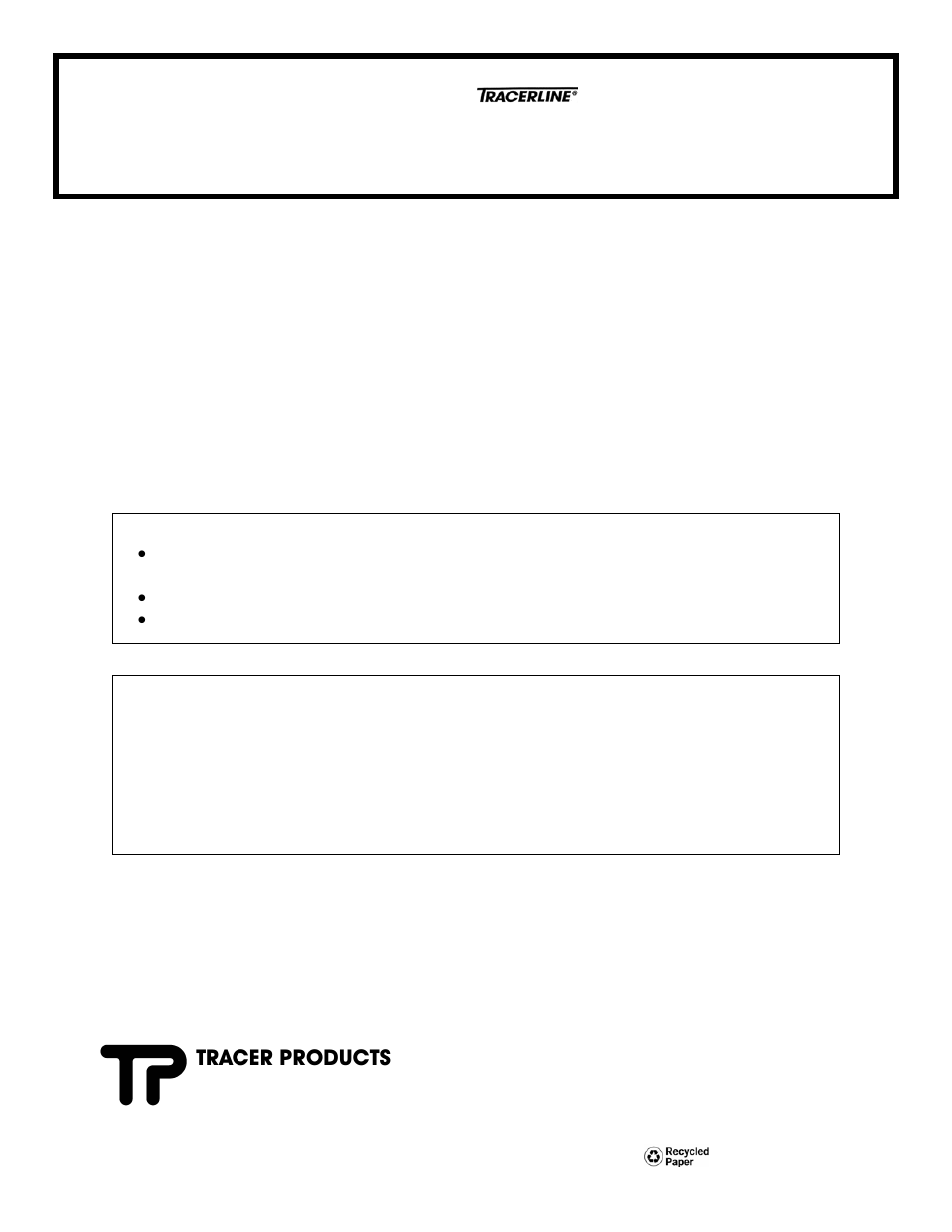 Tracer Glo-Away TP-9000 AM05020 User Manual | 1 page