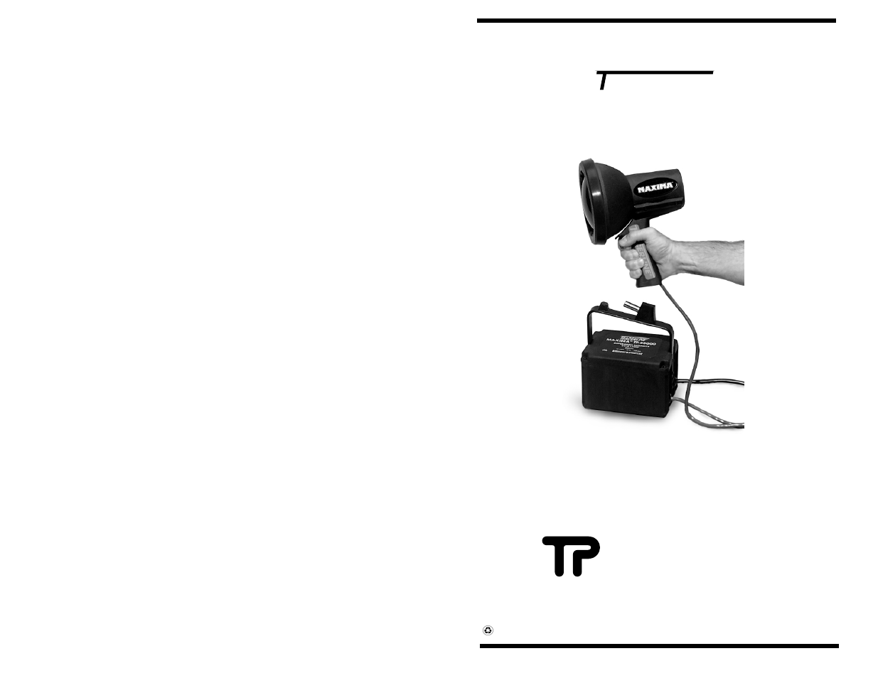 Tracer TP-35000 M-L A03122 User Manual | 15 pages