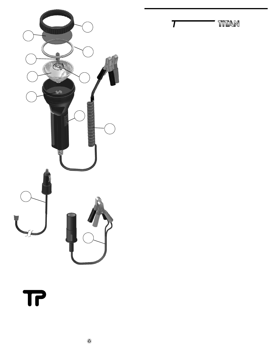 Racerline, Tracer products | Tracer TP-8000A, AH, AX M-L A02180-3 User Manual | Page 6 / 8