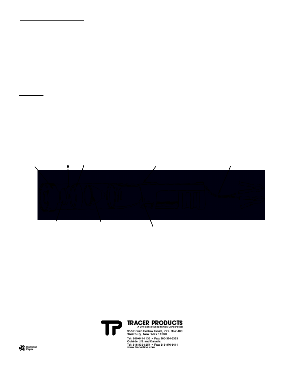 Tracer TP-8100 A98253-7 User Manual | Page 2 / 2