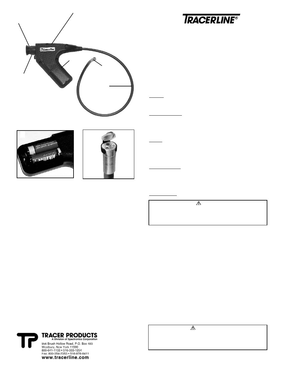 Tracer TP-935036 M-L AM07020 User Manual | 4 pages