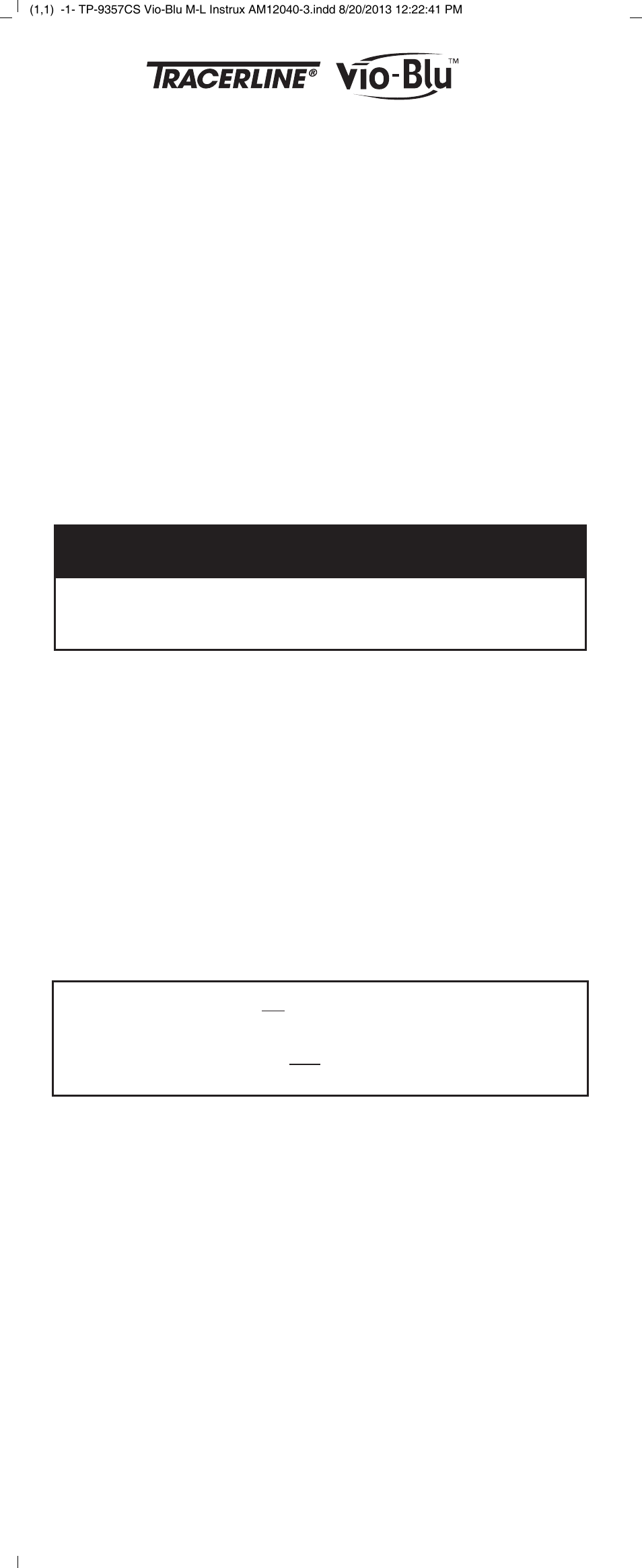 Teile-nr. tp-9357cs | Tracer TP-9357CS Vio-Blu M-L AM12040-3 User Manual | Page 4 / 4