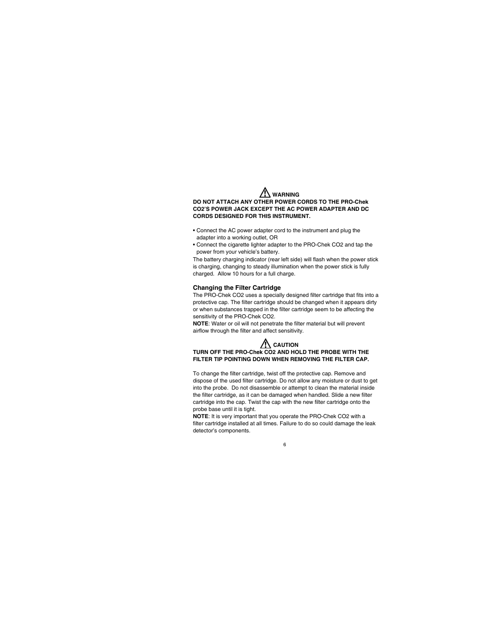 Tracer TP-9361 PRO-Chek CO2 AM08043 User Manual | Page 6 / 12