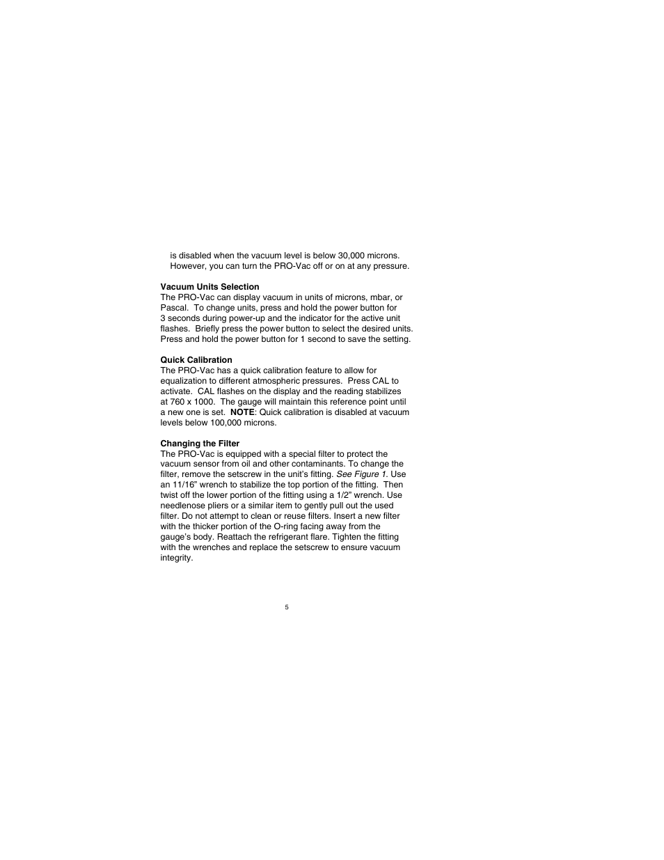Tracer TP-9365 PRO-Vac AM08048 User Manual | Page 5 / 8