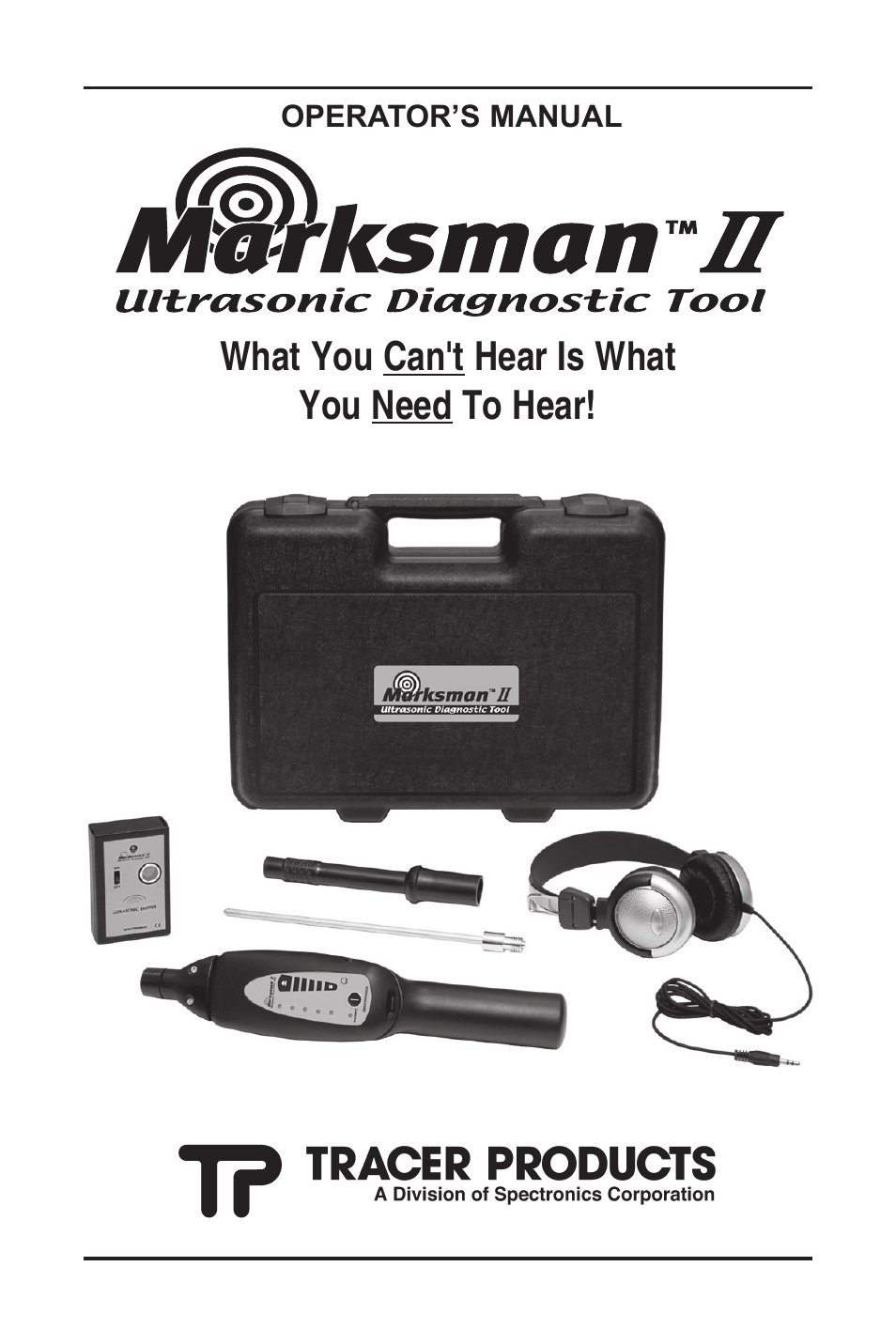Tracer TP-9367 Marksman II AM12002 User Manual | 20 pages
