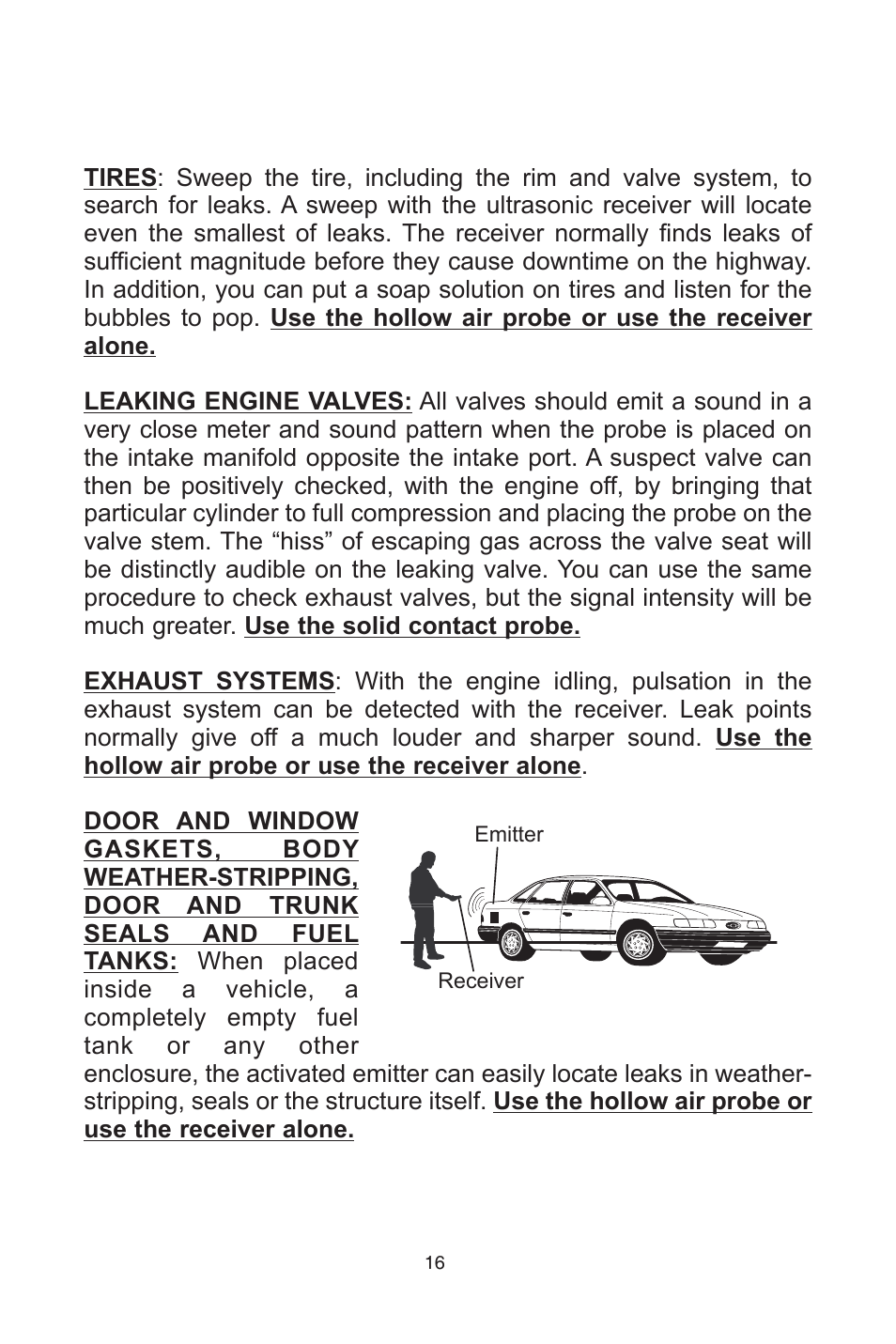 Tracer TP-9367 Marksman II AM12002 User Manual | Page 16 / 20
