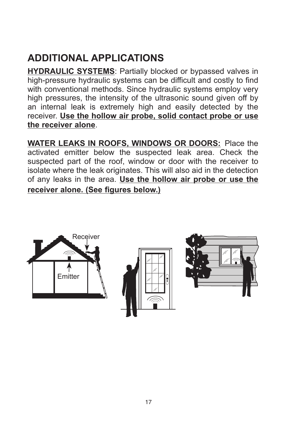 Additional applications | Tracer TP-9367 Marksman II AM12002 User Manual | Page 17 / 20