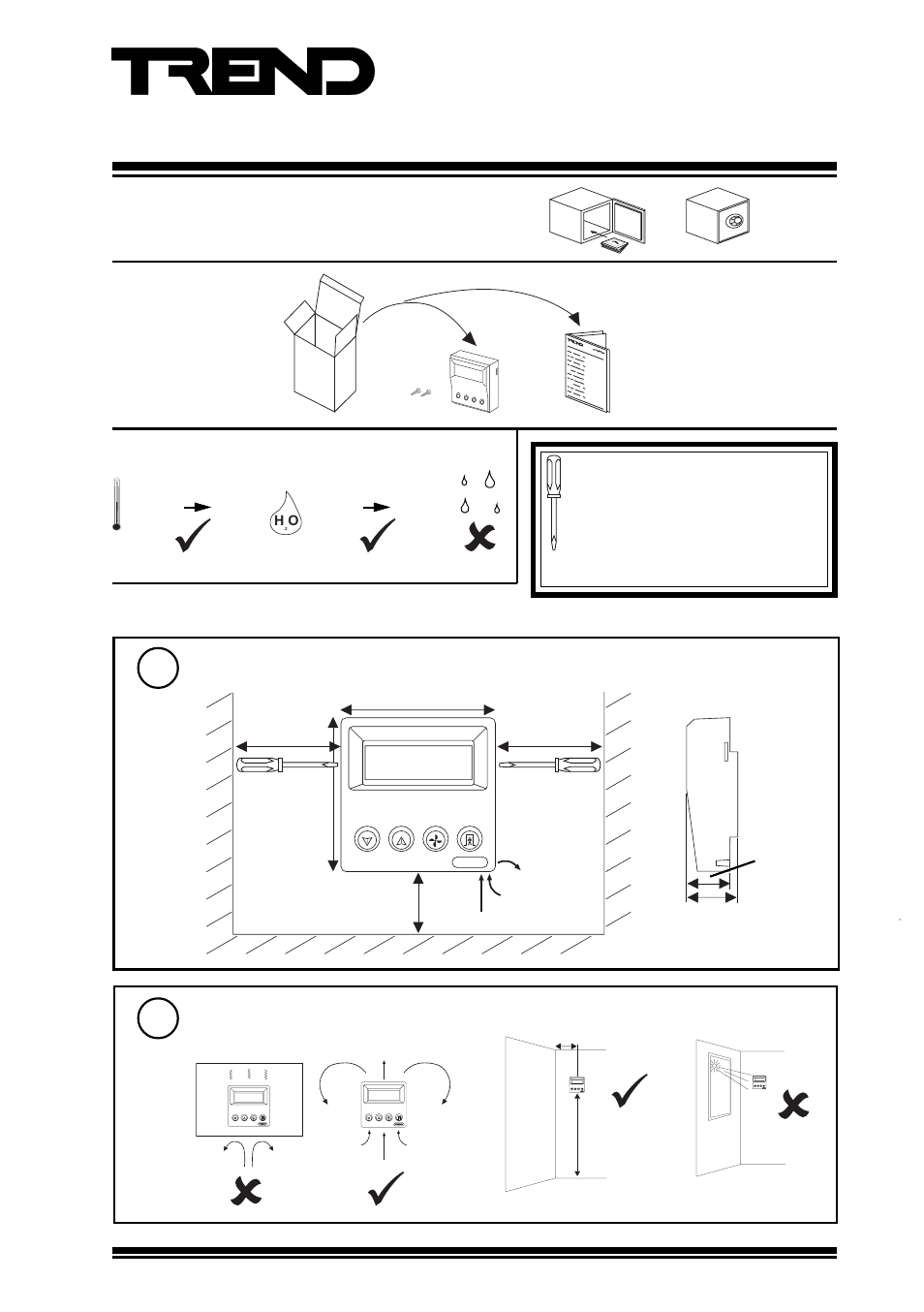 TREND RD-IQL User Manual | 8 pages