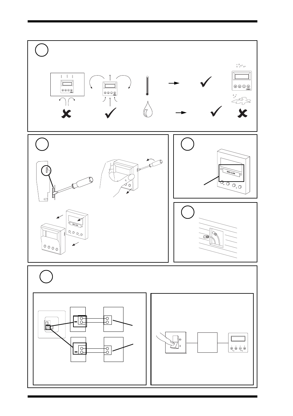 Sdu-lon installation instructions, 3installation | TREND SDU-LON User Manual | Page 2 / 12